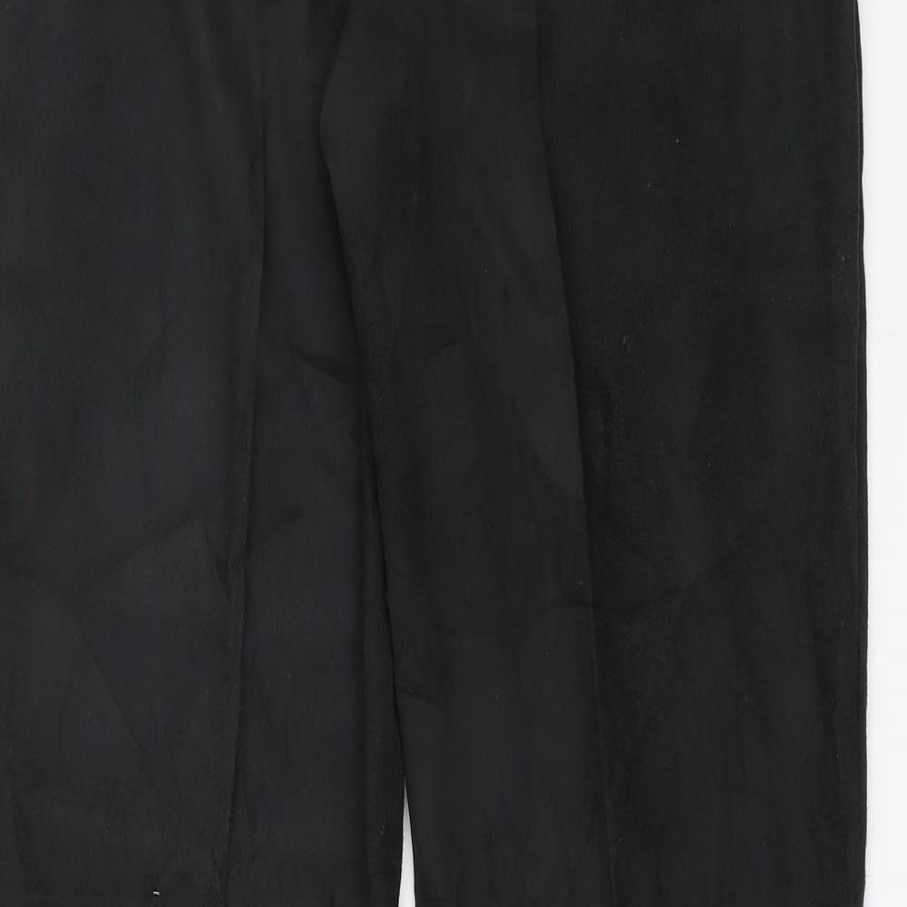 Marks and Spencer Womens Black   Dress Pants Trousers Size 12 L28 in