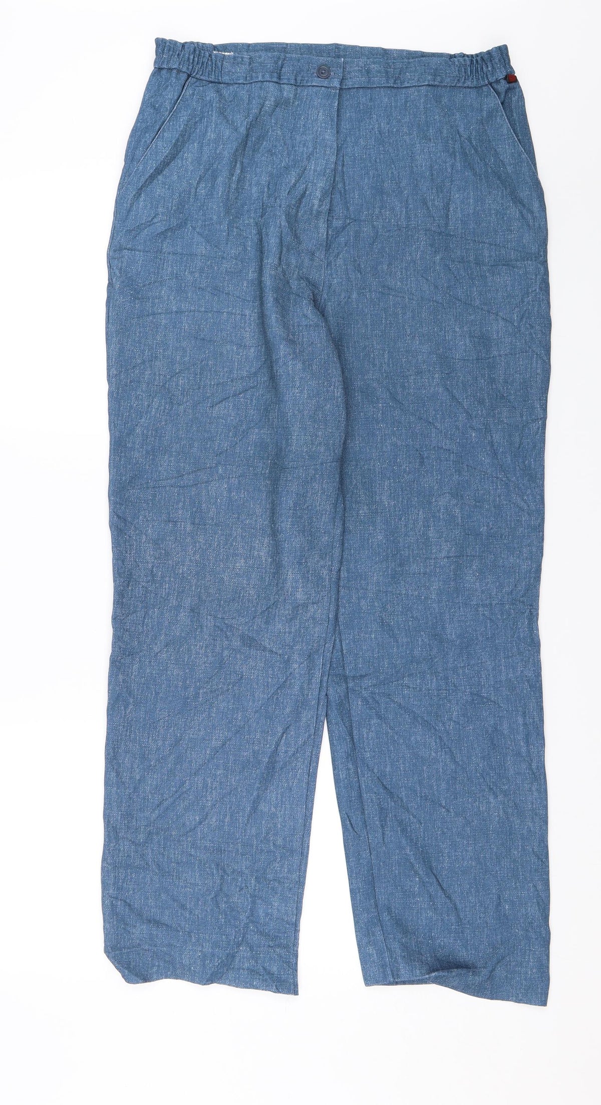 Preworn Womens Blue   Chino Trousers Size 29 in L27 in