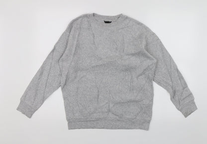 Topshop Womens Grey   Pullover Jumper Size 6