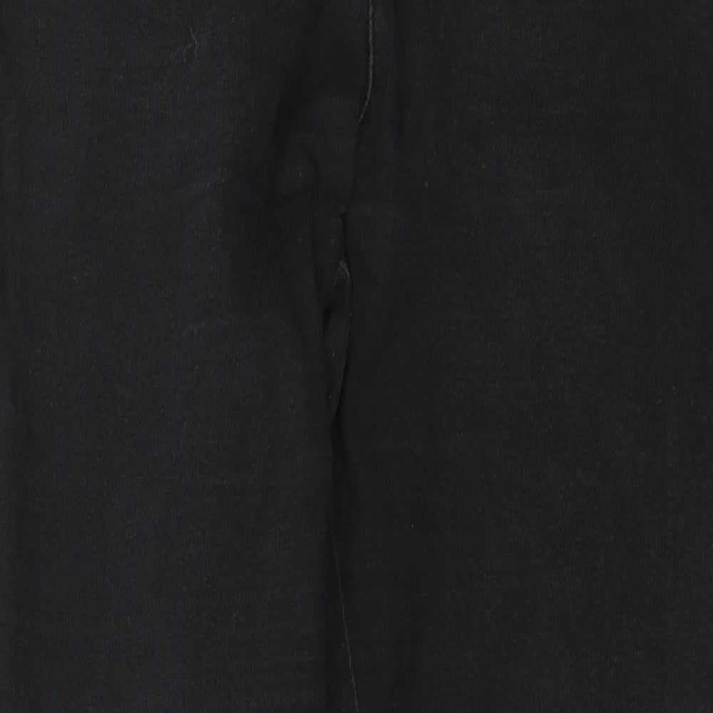 Miss Denim Womens Black  Denim Skinny Jeans Size 14 L27 in