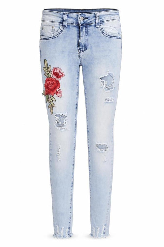 MISS RJ Womens Blue   Skinny Jeans Size 8 L27 in