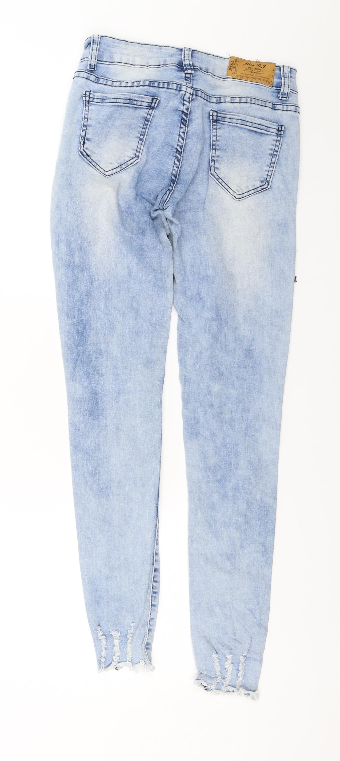 MISS RJ Womens Blue   Skinny Jeans Size 8 L27 in