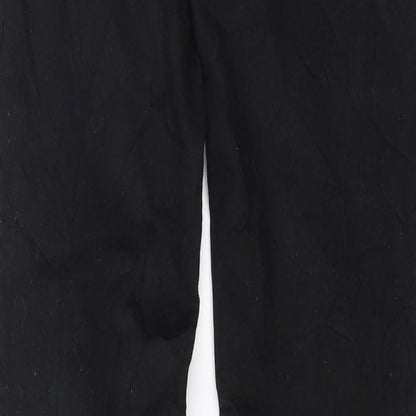 H&M Womens Black  Denim Jegging Jeans Size 6 L28 in