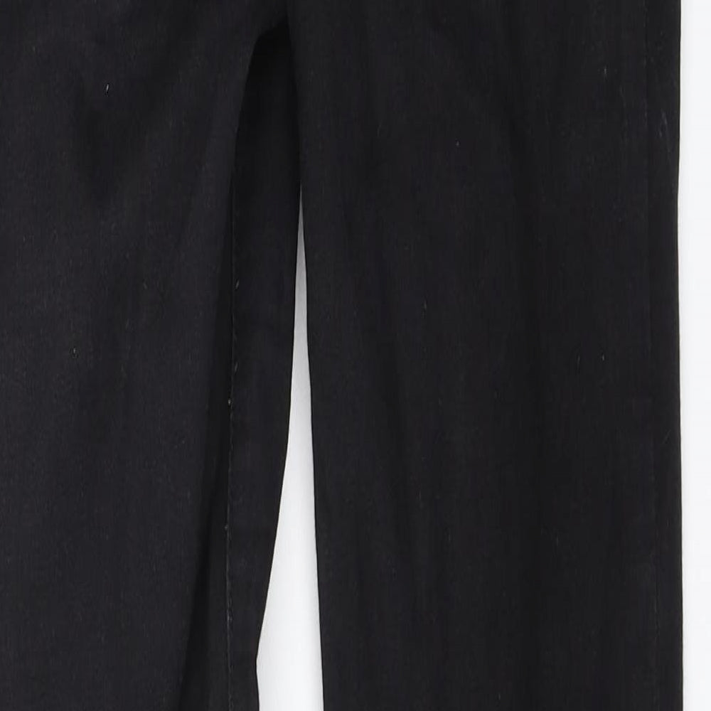 Denim & Co. Womens Black   Skinny Jeans Size 10 L30 in