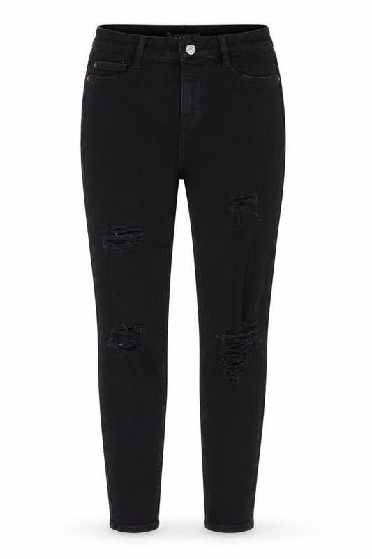 Denim Co Womens Black  Denim Skinny Jeans Size 12 L27 in