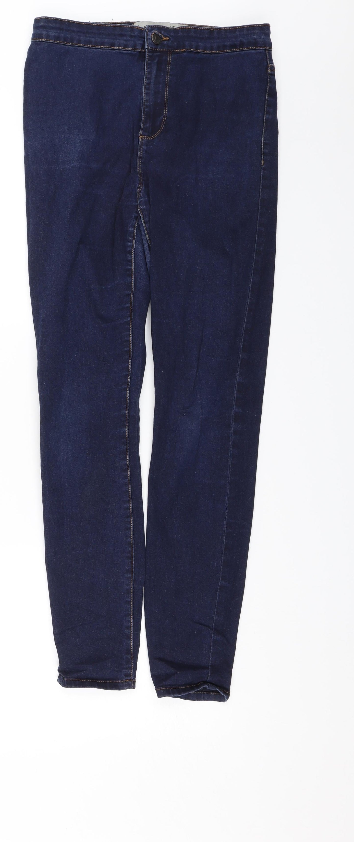 Denim & Co. Womens Blue   Skinny Jeans Size 12 L27 in