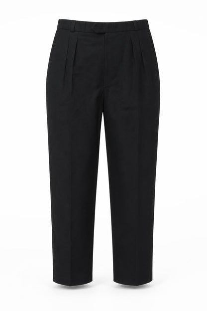 Preworn Womens Black   Trousers  Size 28 in L25 in