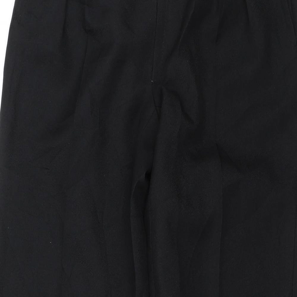 Preworn Womens Black   Trousers  Size 28 in L25 in