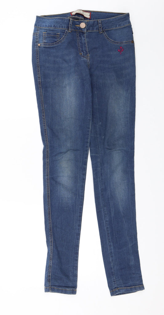 Internationale Womens Blue  Denim Skinny Jeans Size 10 L29 in