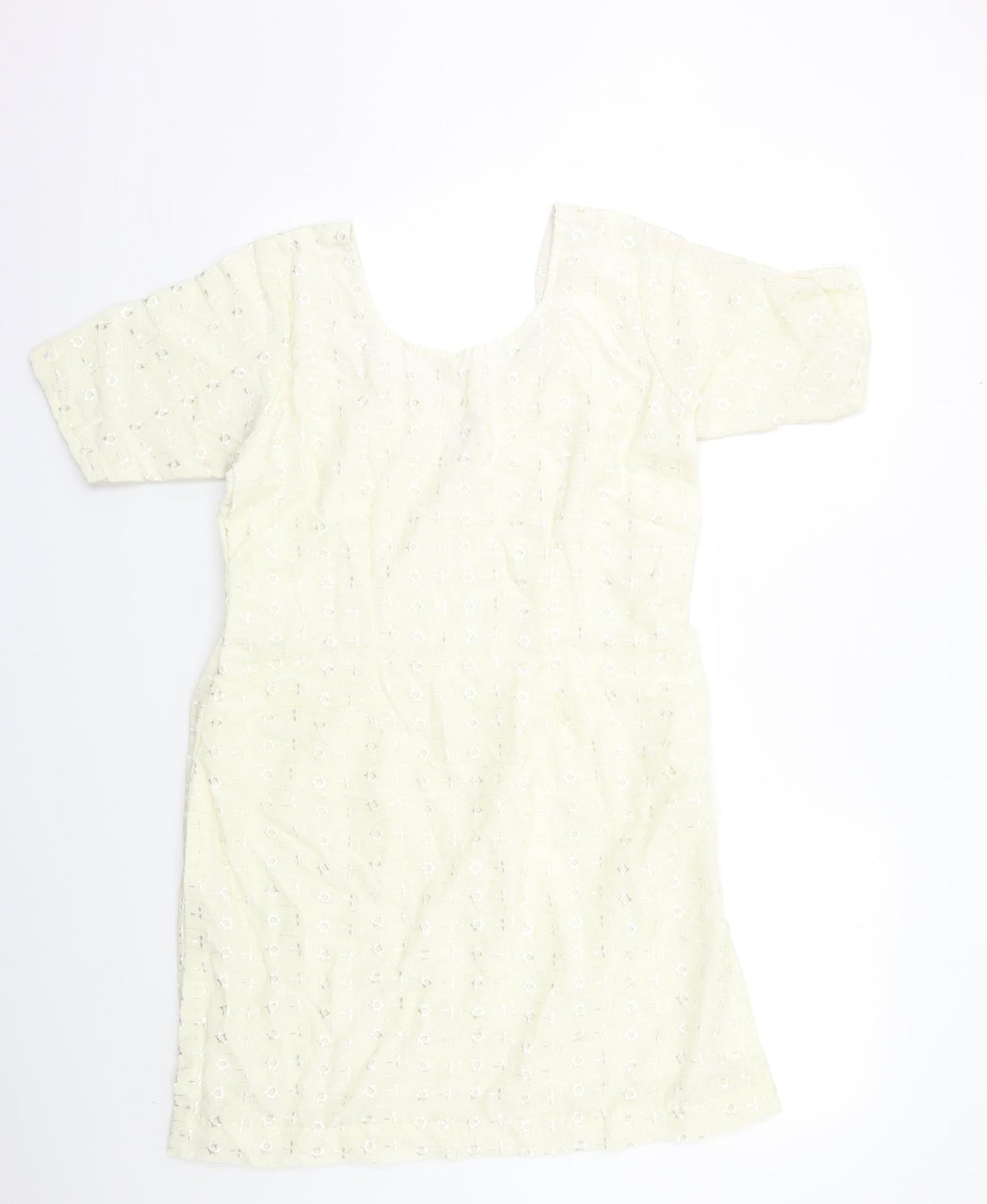 Preworn Womens Ivory   Tunic Blouse Size M