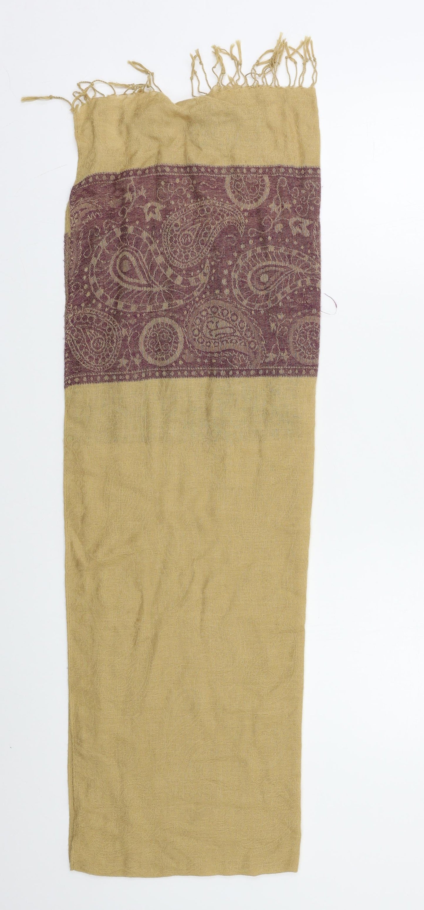 Avon Unisex Beige Paisley   Scarf