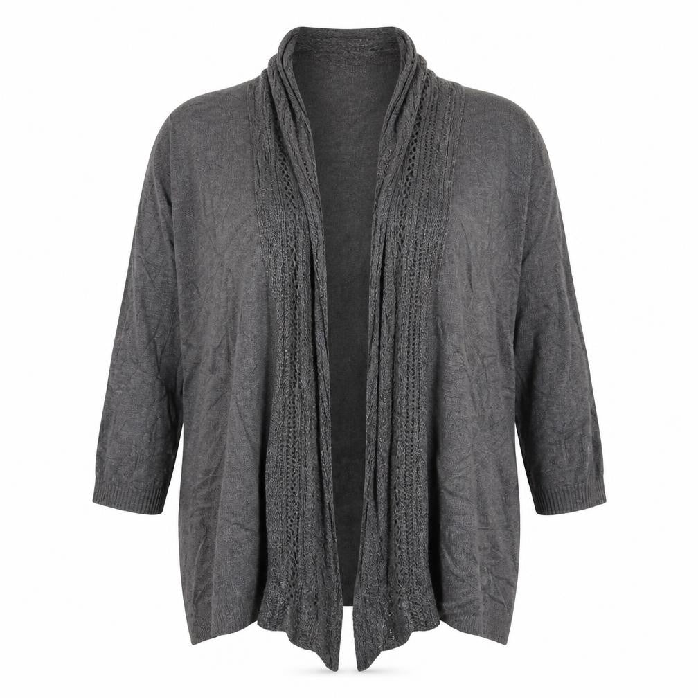 Preworn Womens Grey   Cardigan Jumper Size 16