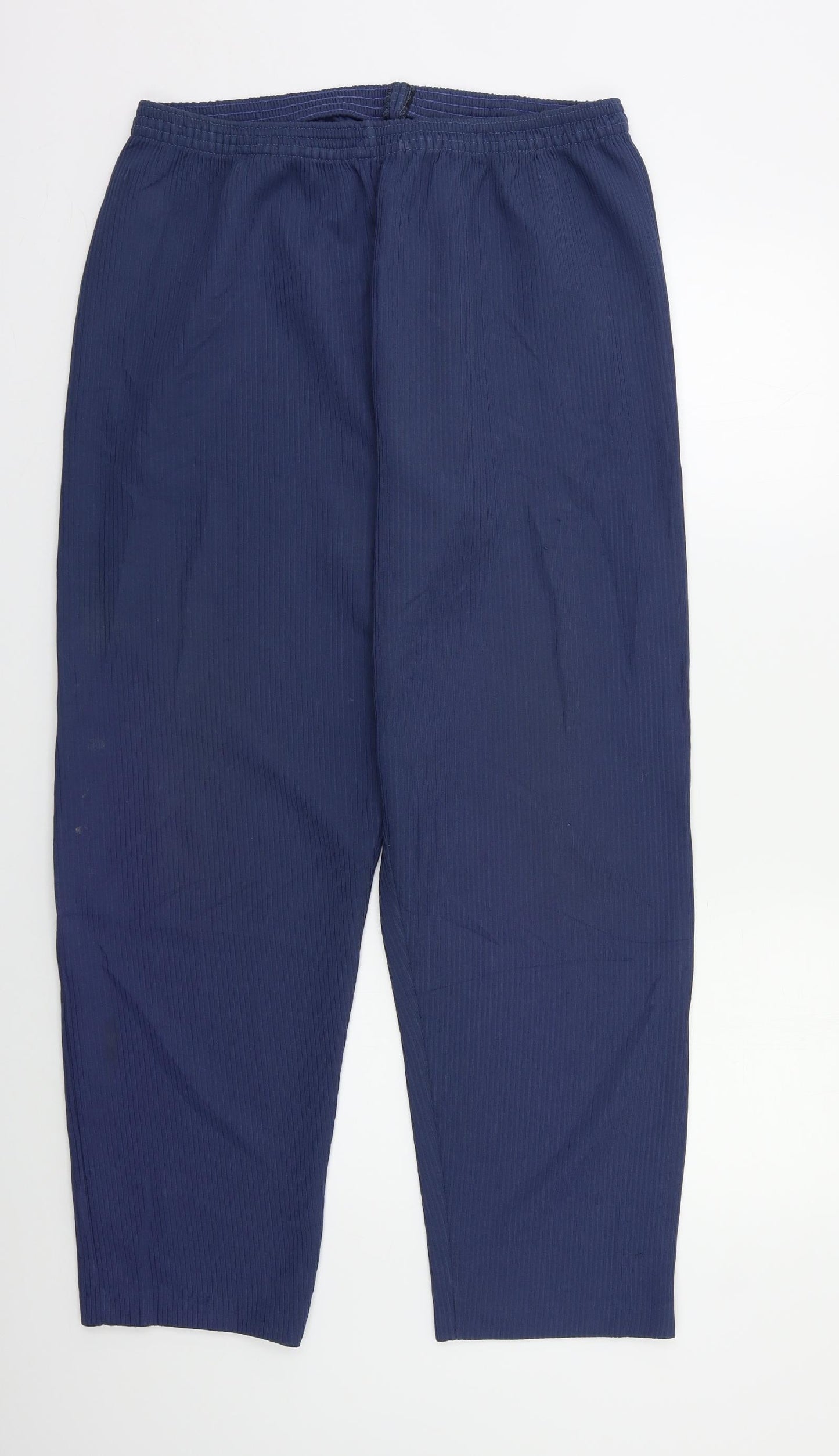 Preworn Womens Blue   Trousers  Size L L26 in