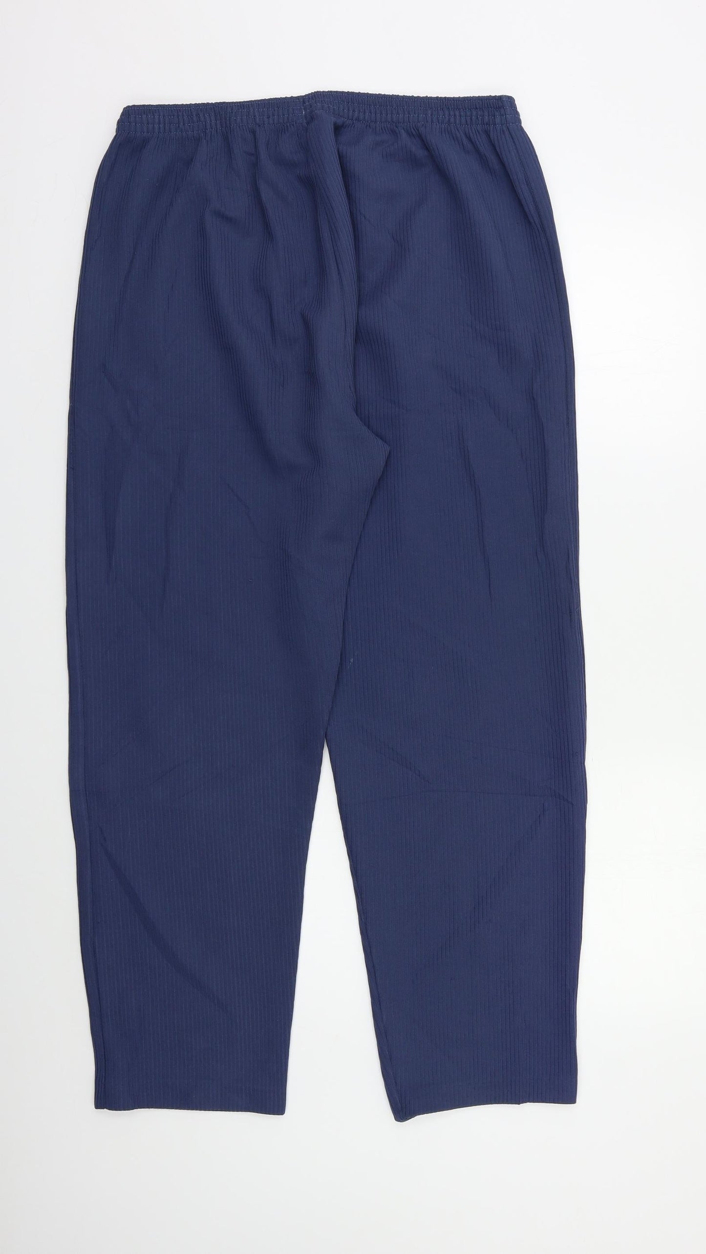 Preworn Womens Blue   Trousers  Size L L26 in
