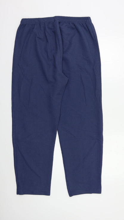 Preworn Womens Blue   Trousers  Size L L26 in