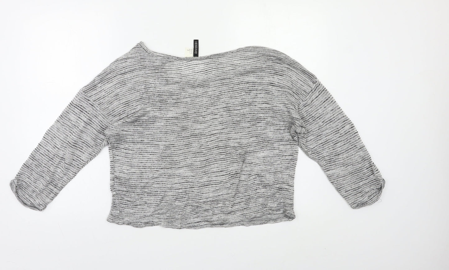 H&M Womens Grey   Pullover Jumper Size S