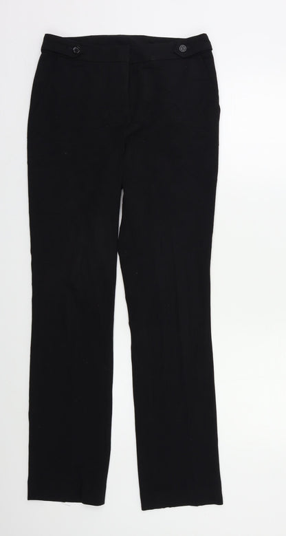 Tu Womens Black   Dress Pants Trousers Size 8 L30 in