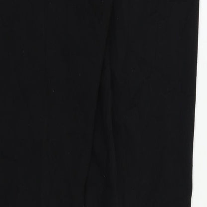 Tu Womens Black   Dress Pants Trousers Size 8 L30 in
