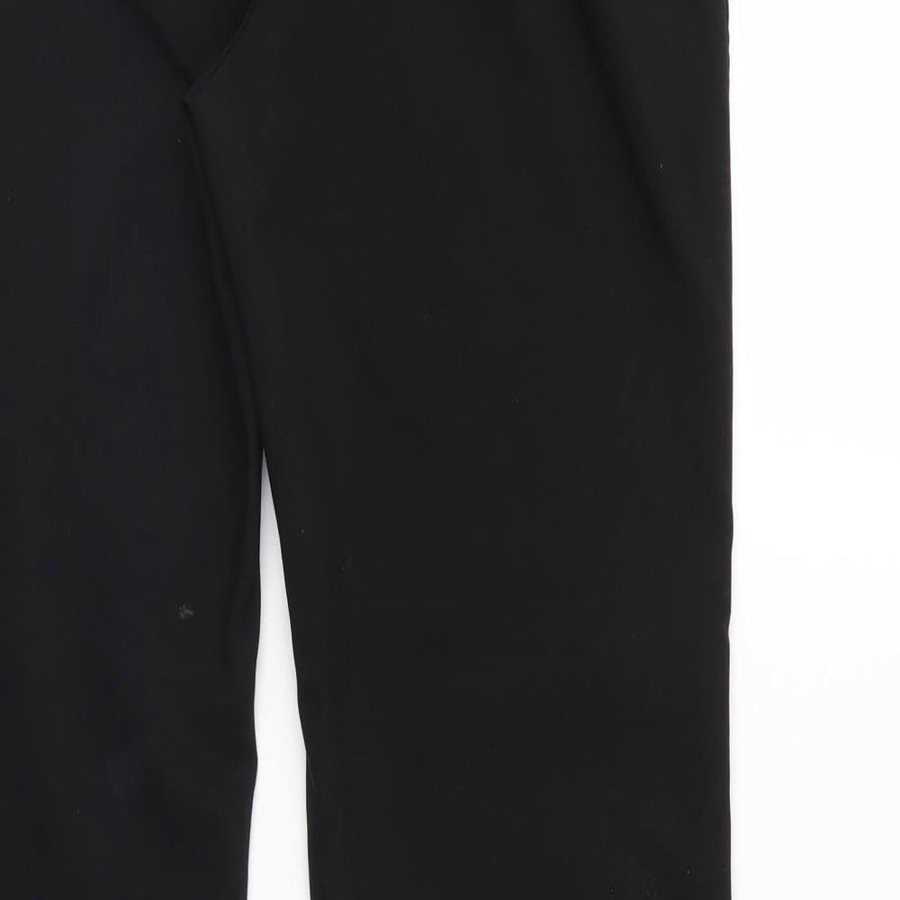 TU Womens Black   Trousers  Size 10 L28 in