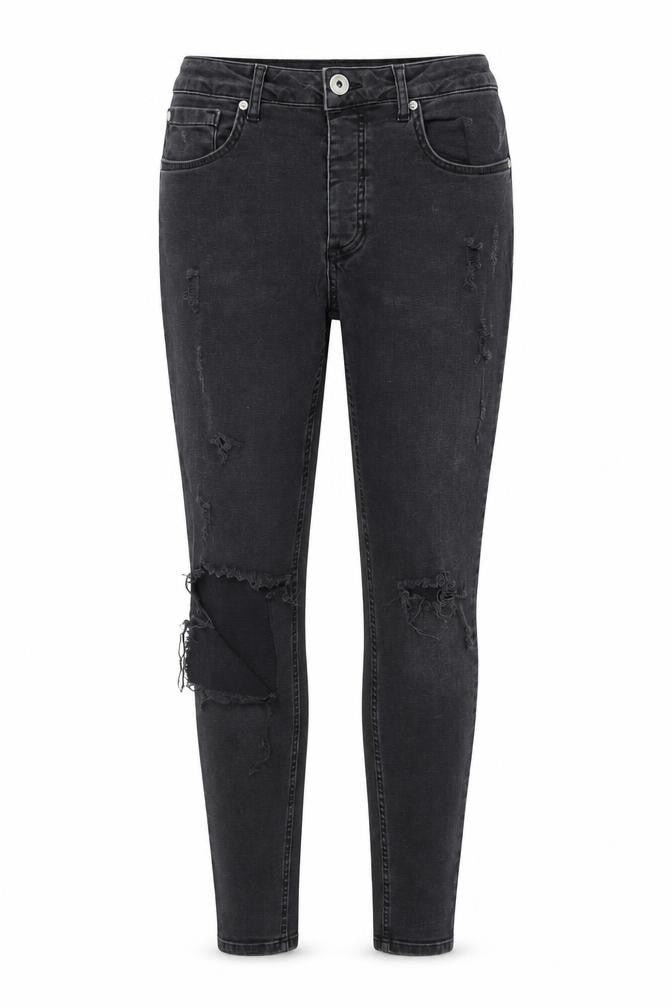 Kings Will Dream Womens Black  Denim Tapered Jeans Size 6 L29 in