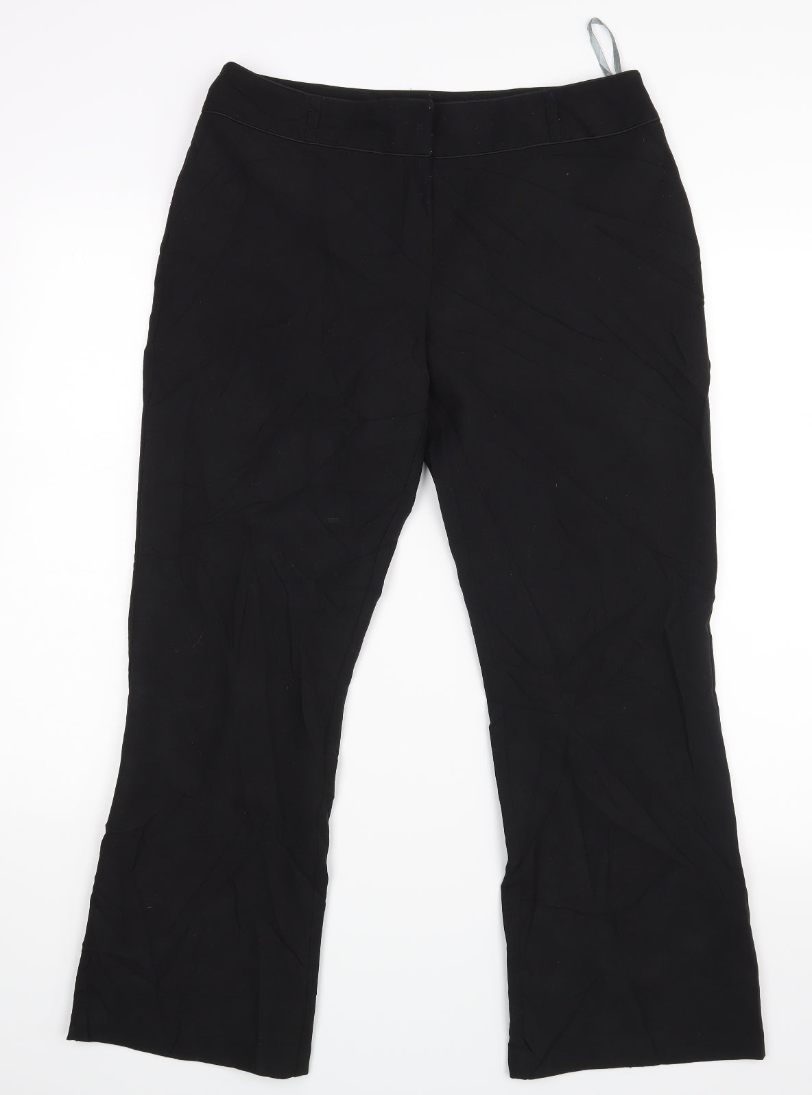 Dorothy Perkins Womens Black   Trousers  Size 12 L26 in