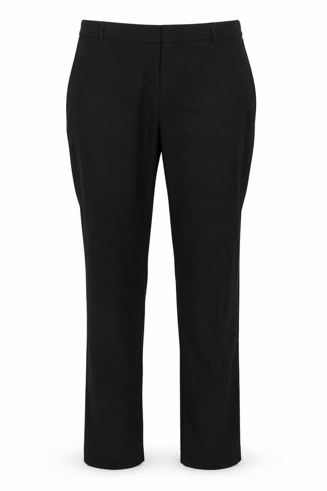 Peackocks Womens Black   Trousers  Size 14 L25 in