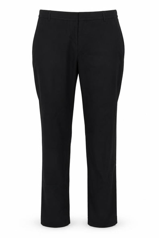 Peacocks Womens Black   Trousers  Size 14 L25 in