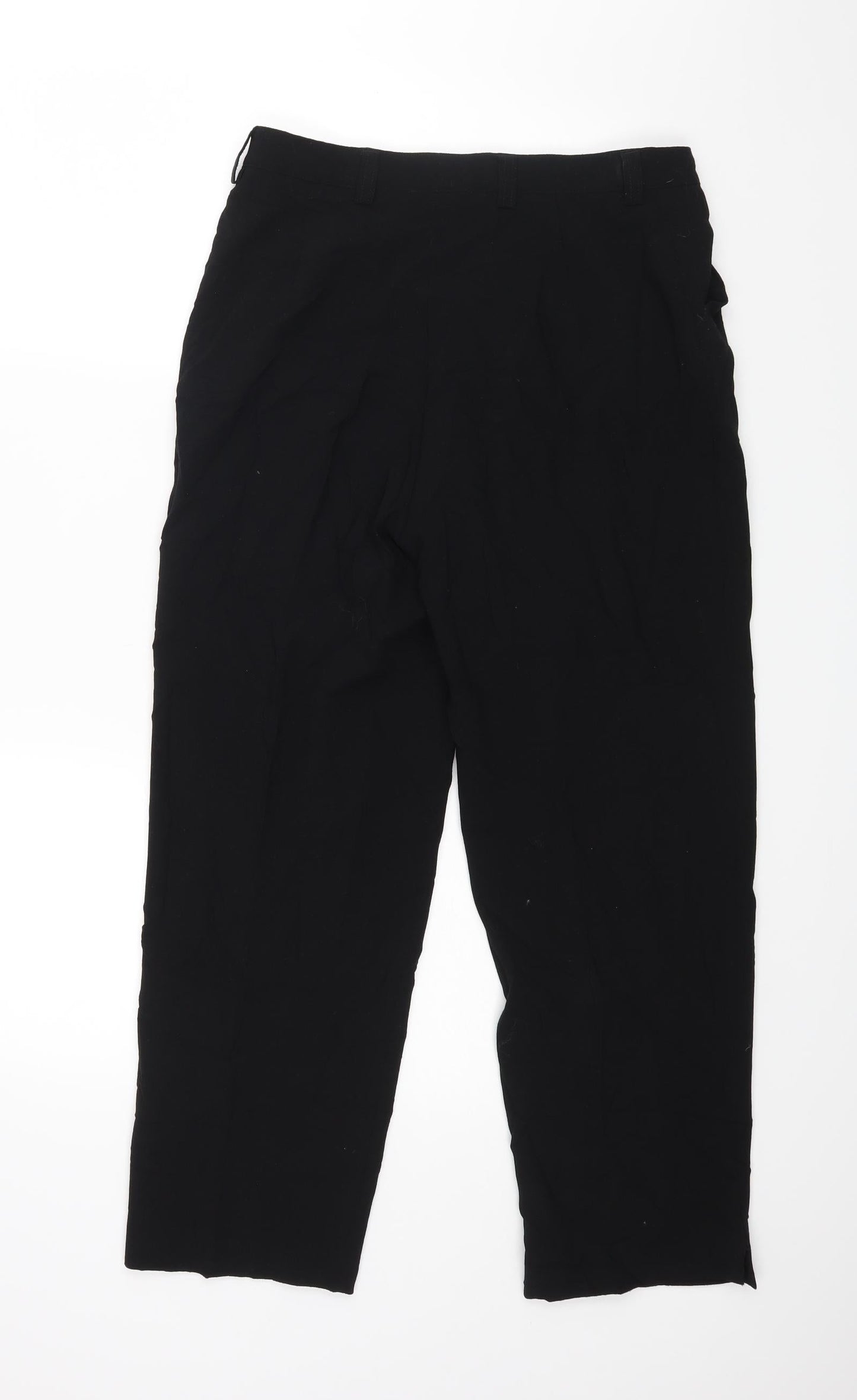 Wichele Womens Black   Trousers  Size 12 L24 in