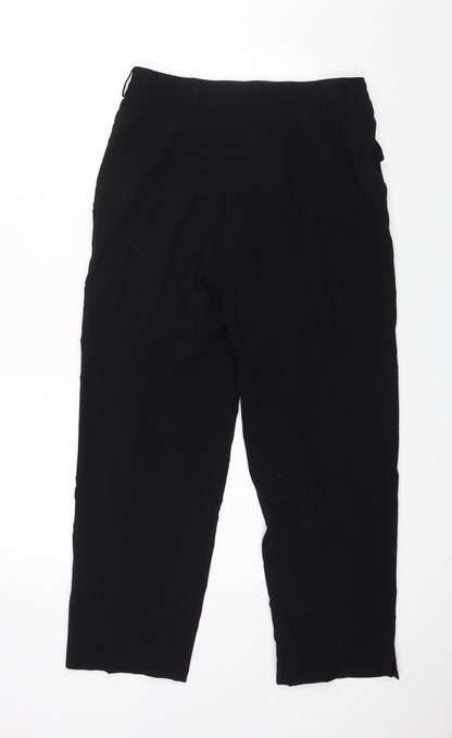 Wichele Womens Black   Trousers  Size 12 L24 in
