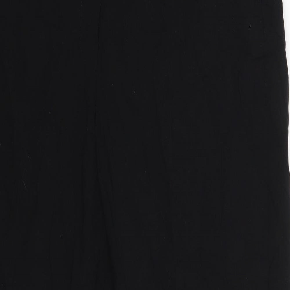 Wichele Womens Black   Trousers  Size 12 L24 in