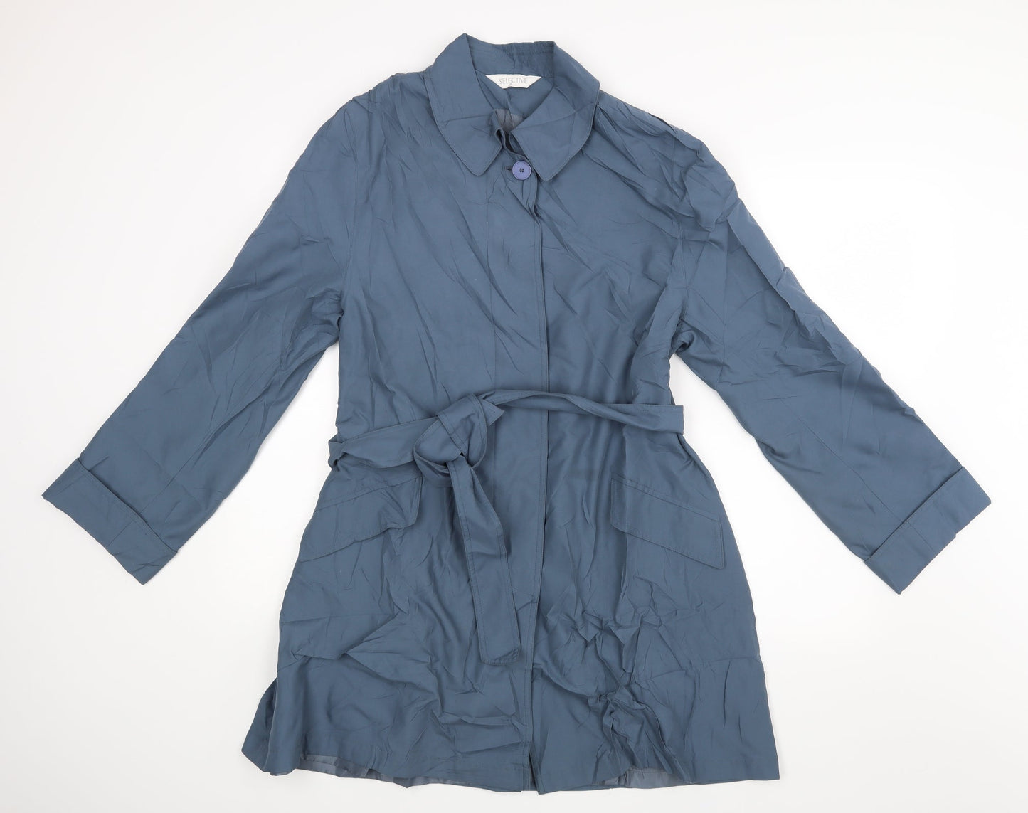 Selective Womens Blue   Jacket  Size 14