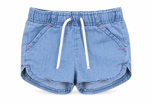 Pep&Co Girls Blue   Shorts Outfit/Set Size 18-24 Months