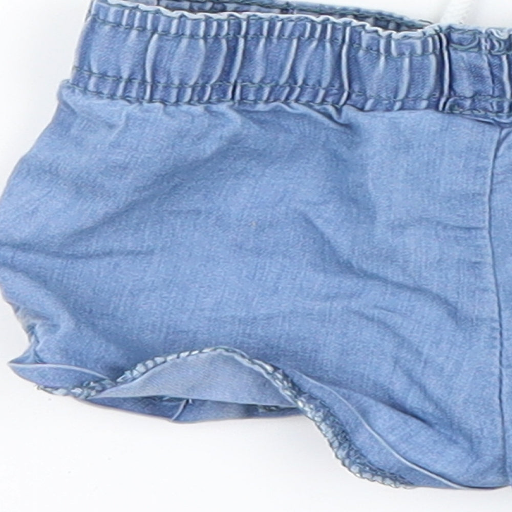 pep&co Girls Blue   Shorts Outfit/Set Size 18-24 Months