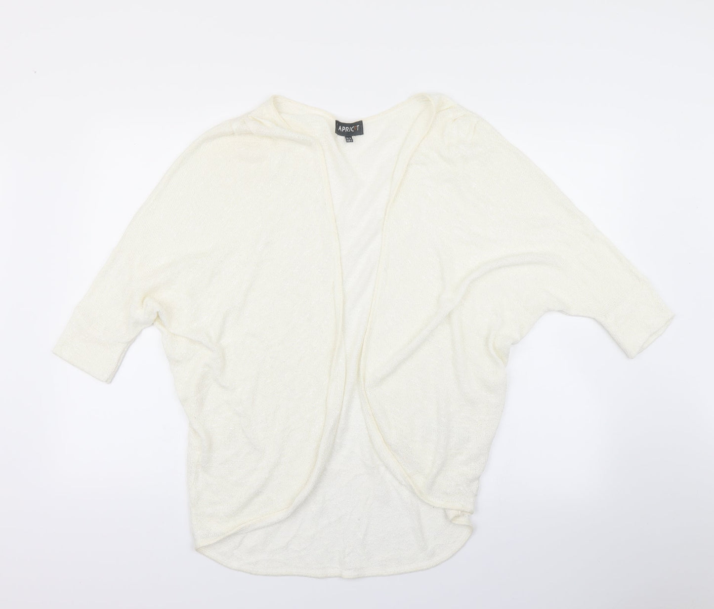 Apricot Womens White   Cardigan Jumper Size 10