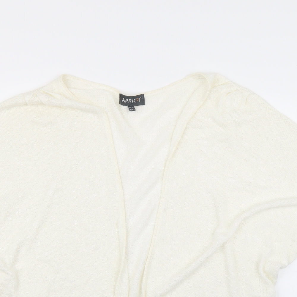 Apricot Womens White   Cardigan Jumper Size 10