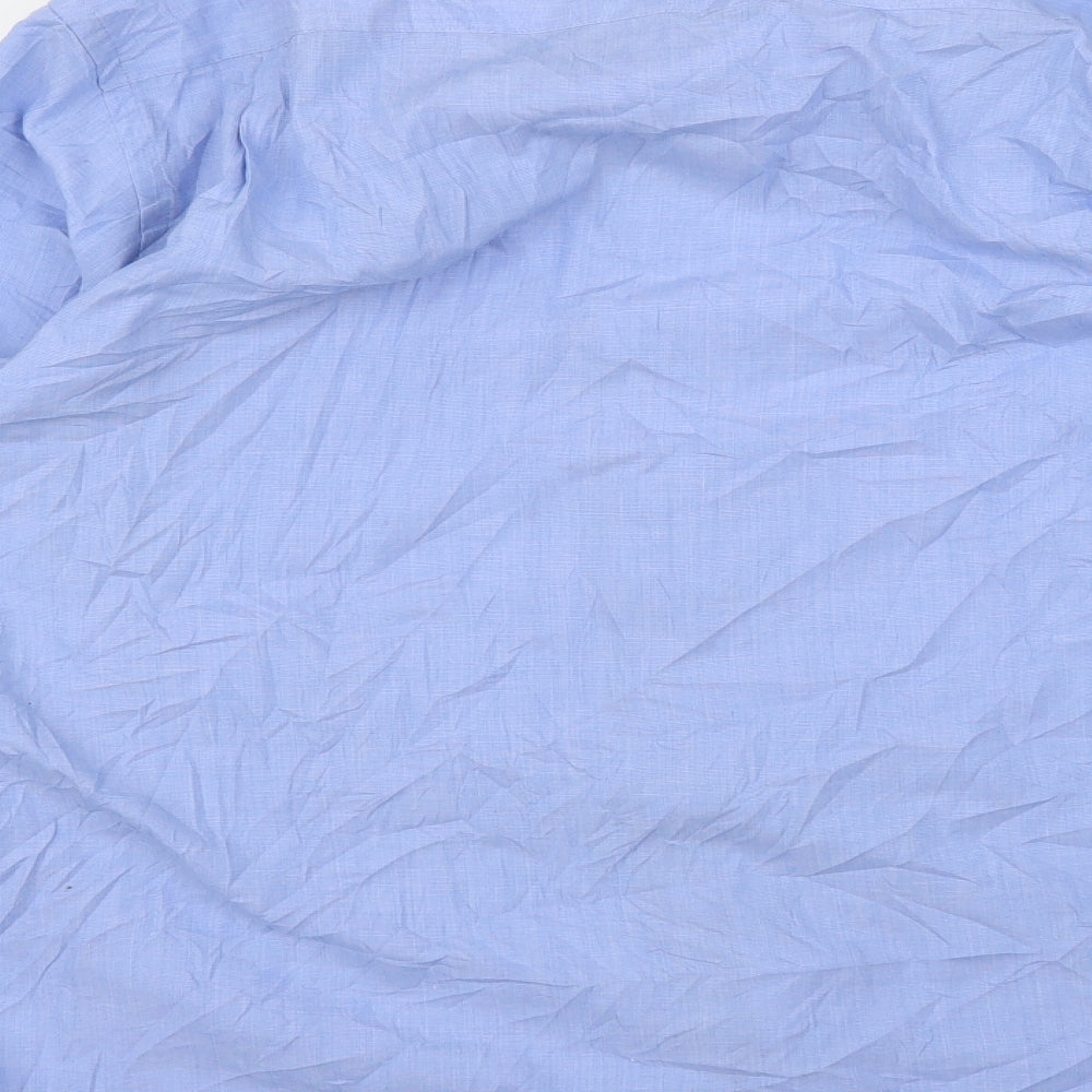 B&W Mens Blue    Polo Size 17.5