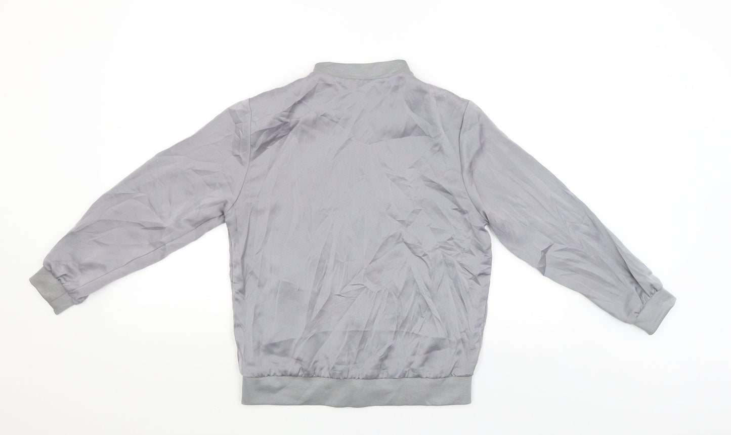 Topshop Womens Grey   Jacket  Size 8