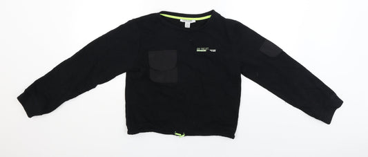 Primark Boys Black   Basic T-Shirt Size 11-12 Years