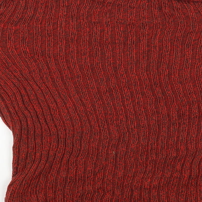 H&M Womens Red   Pullover Jumper Size S