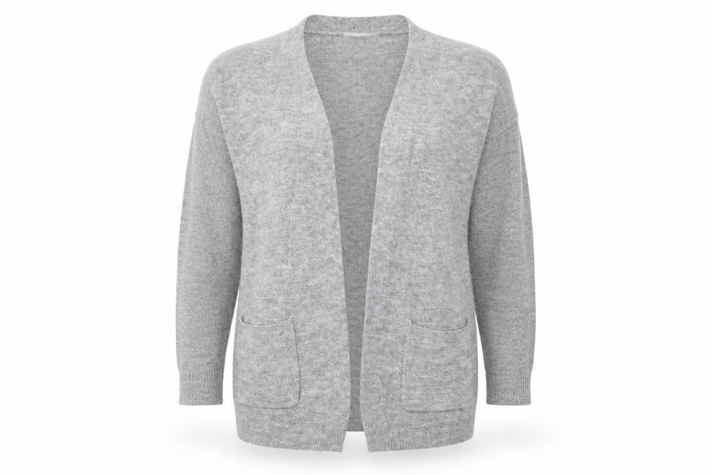 Nutmeg Womens Grey   Cardigan Jumper Size 12