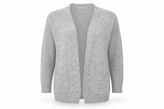 Nutmeg Womens Grey   Cardigan Jumper Size 12