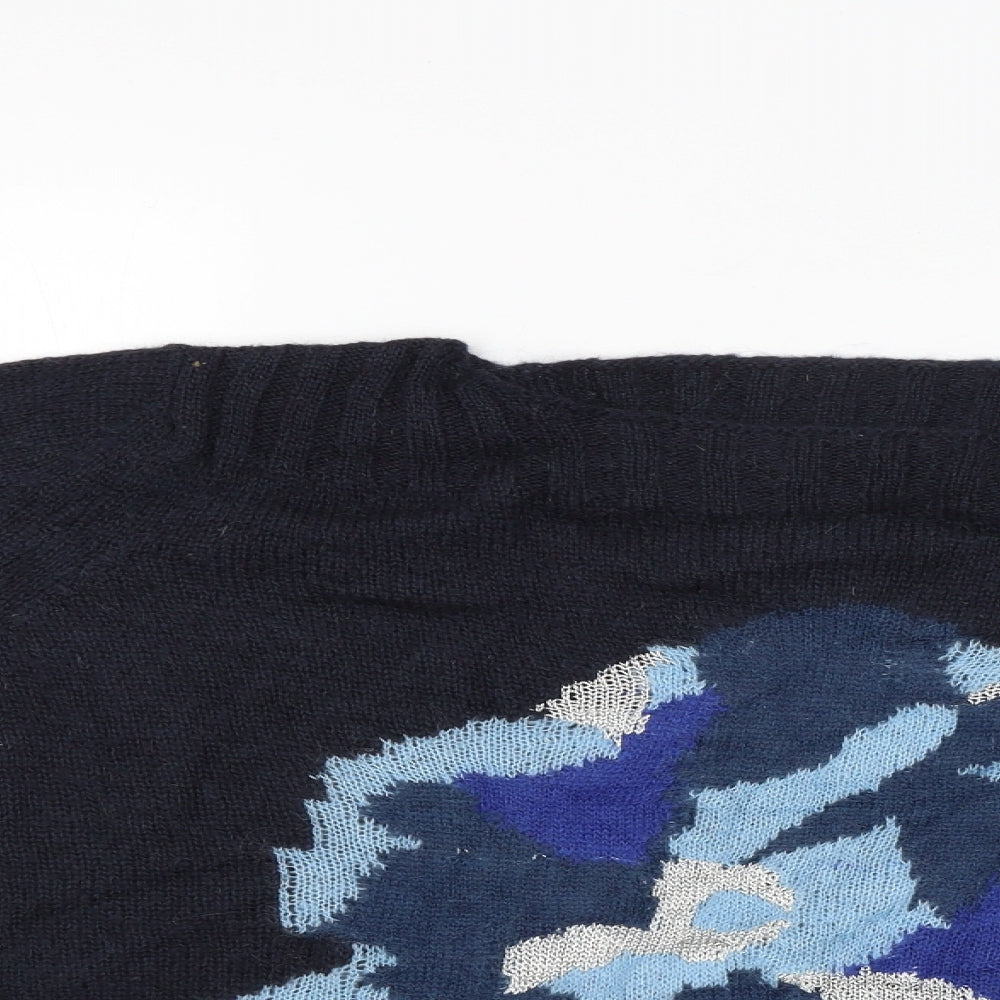 Artigiano Womens Blue   Pullover Jumper Size L