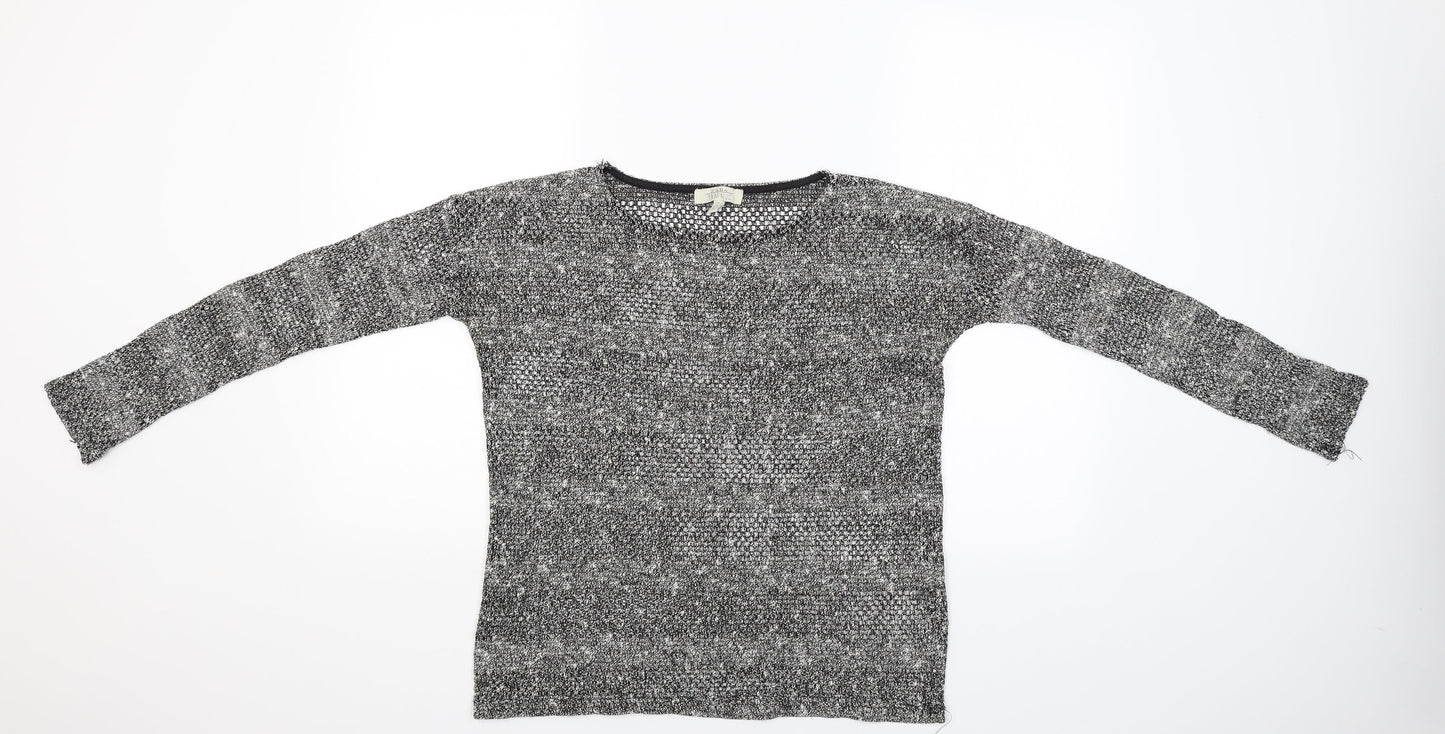 Zara Womens Grey   Basic Blouse Size M