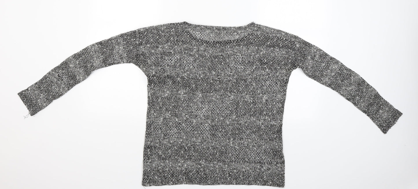 Zara Womens Grey   Basic Blouse Size M