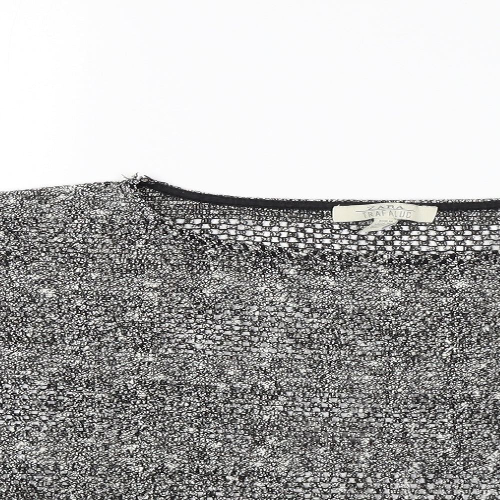 Zara Womens Grey   Basic Blouse Size M