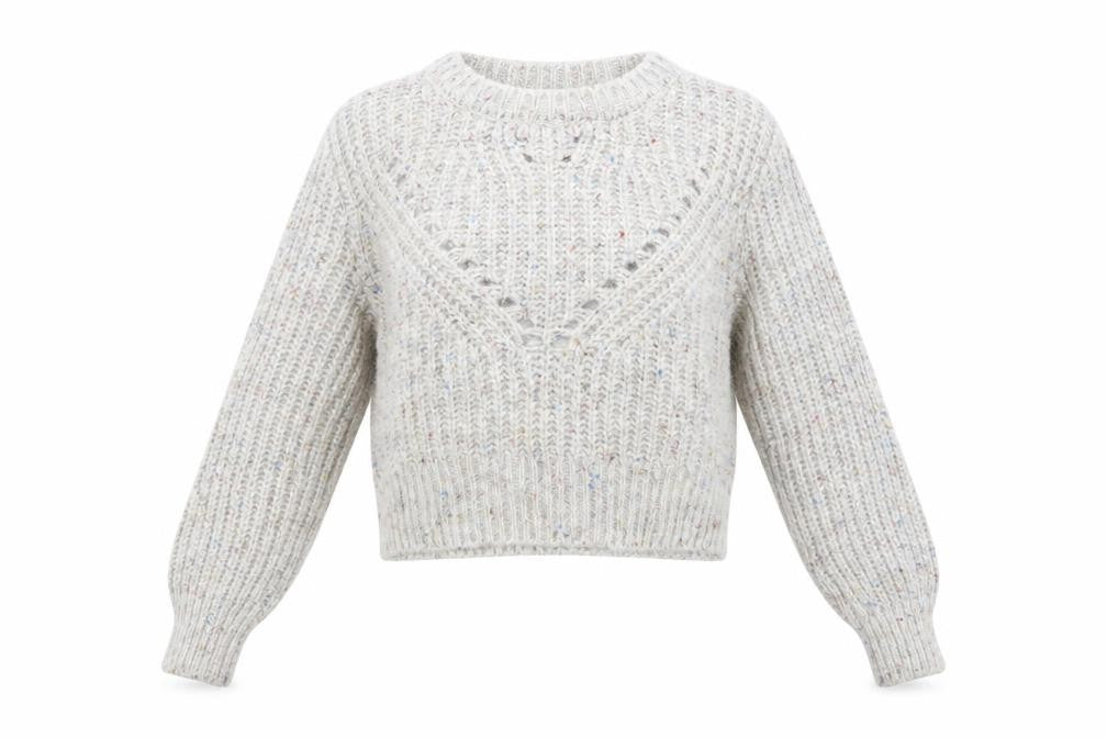 Topshop Womens Grey   Pullover Jumper Size S
