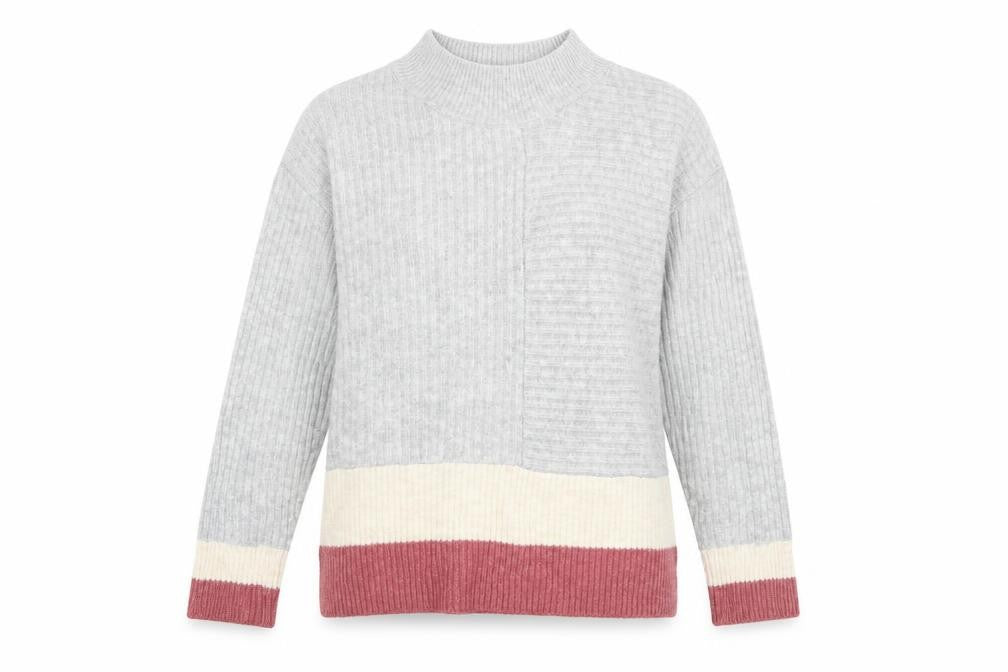 Nutmeg Womens Grey   Pullover Jumper Size 14