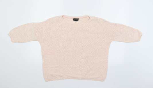 Topshop Womens Pink   Pullover Jumper Size 6