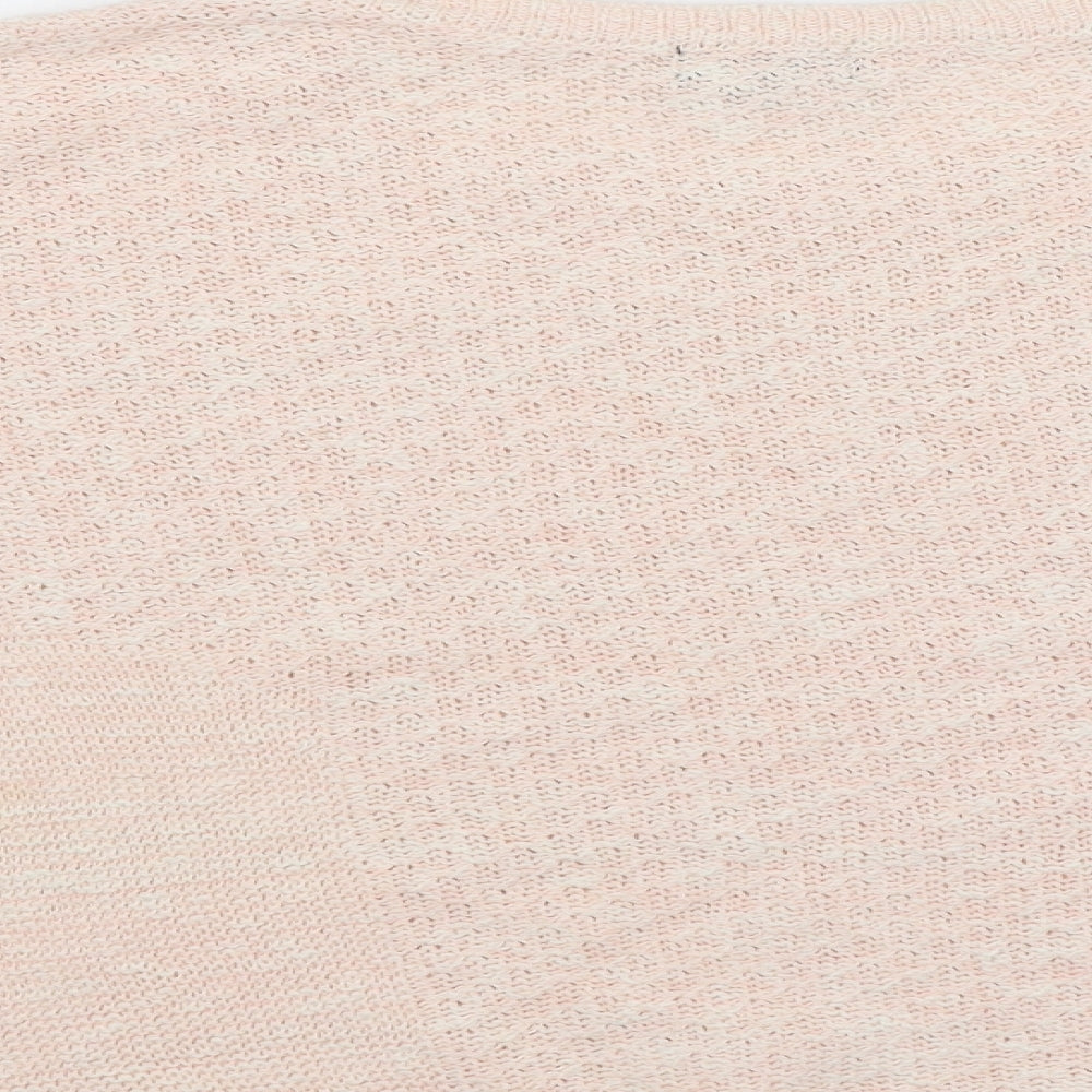 Topshop Womens Pink   Pullover Jumper Size 6