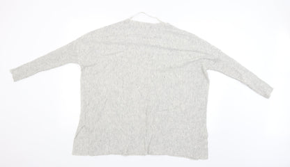 Back view of Atmosphere women’s grey jumper, size UK 10